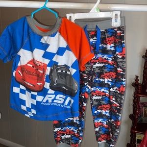 Disney’s Cars pajamas size 4